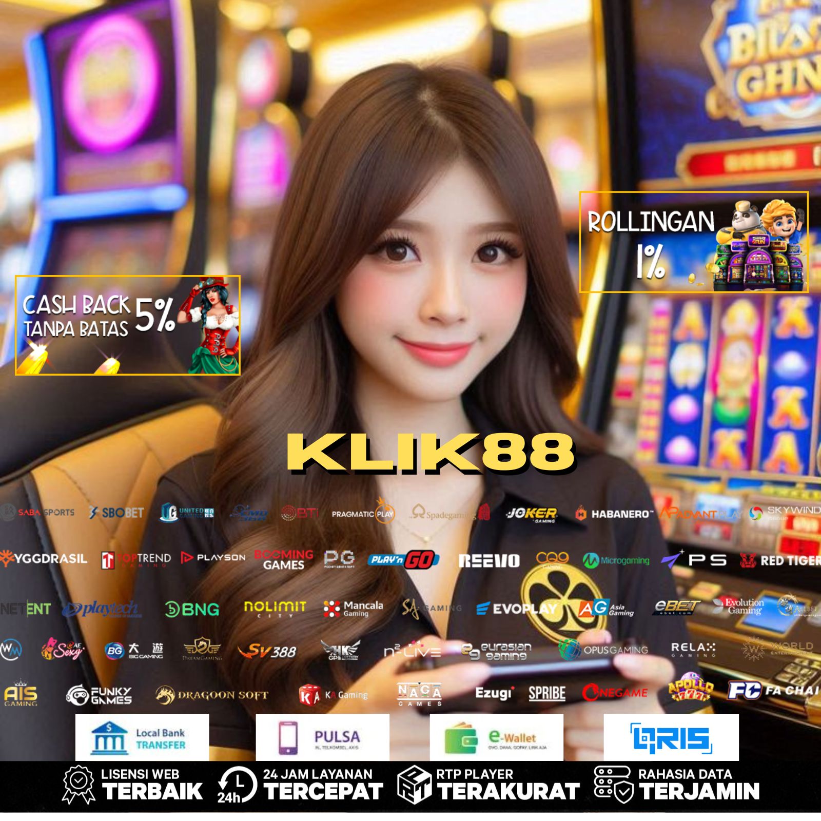 KLIK88 | Link Situs Live Casino Online Terpercaya 2025