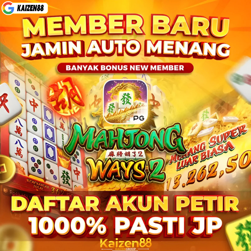 KAIZEN88 | SITUS SLOT ONLINE MAHJONG WAYS 2 TERGACOR DAN TERPOPULER DI INDONESIA NO #1